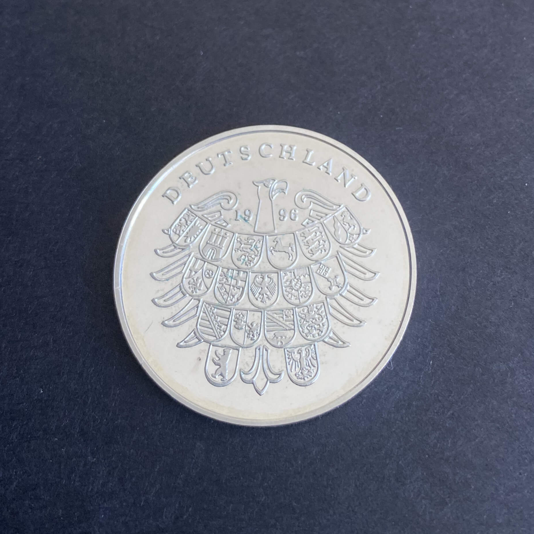 Gedenkprägung - Medaille - Münze: Papst Johannes Paul II, 1996 – Bild 3