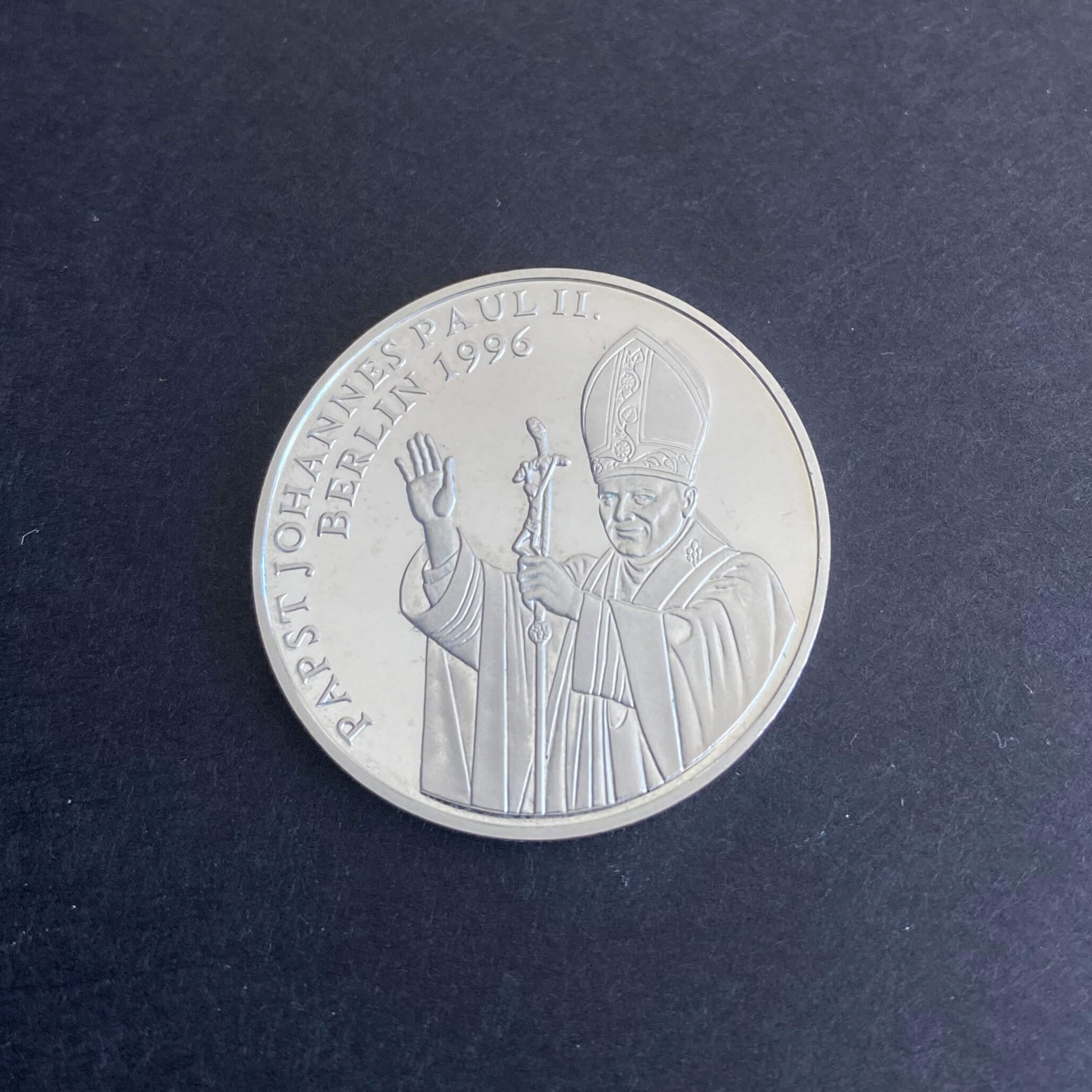 Münze Papst Johannes Paul II